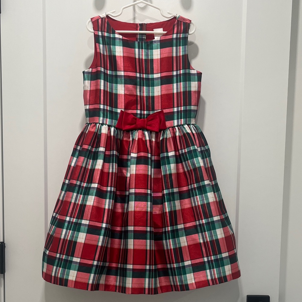 Gymboree Red and Green Plaid Dress, size 7 Girls